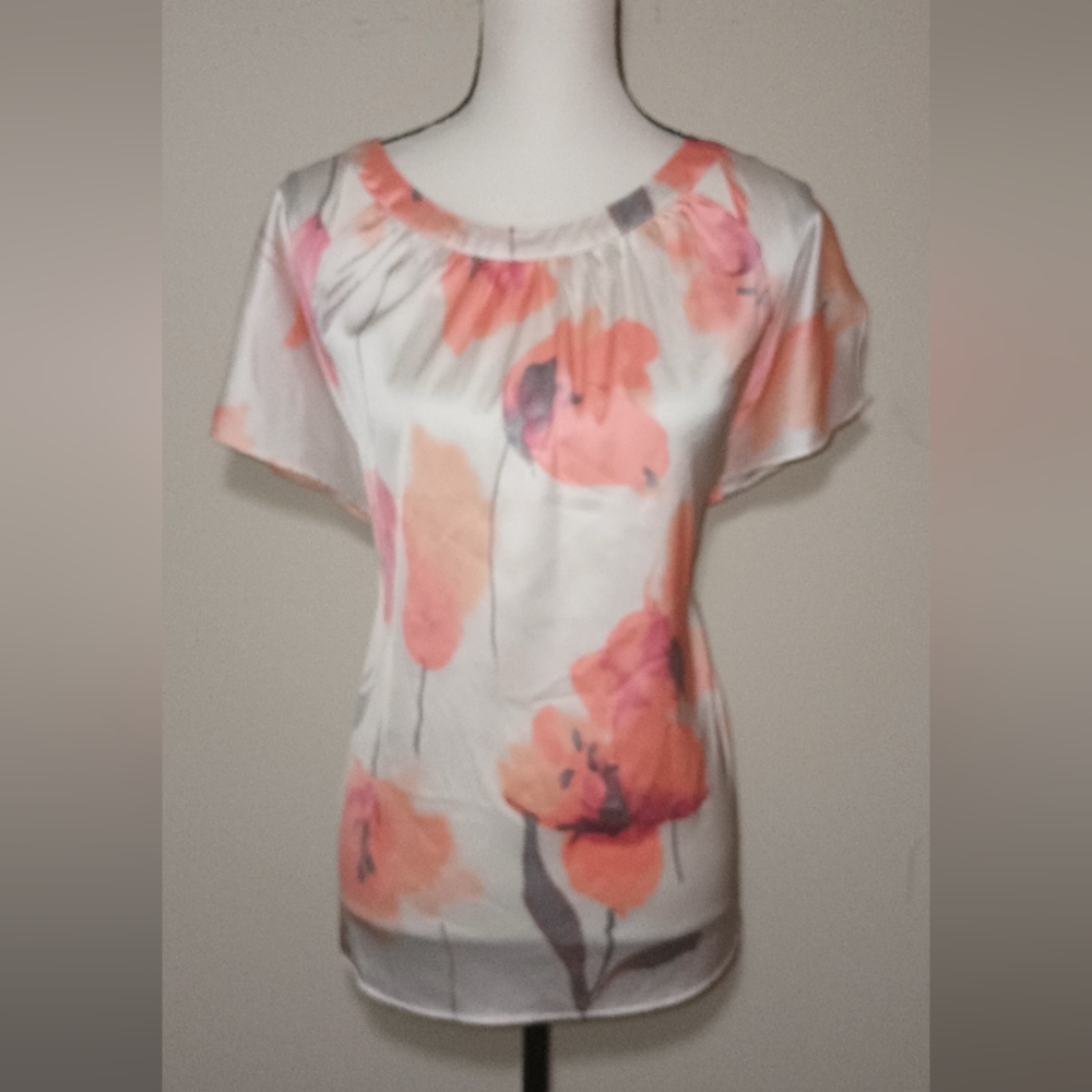 NWT The Limited Designer Floral  Blouse ,(2XL)